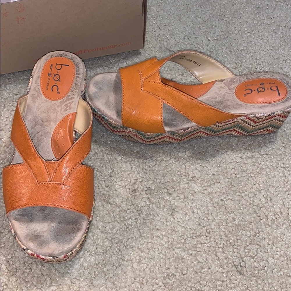 wedged Sandals